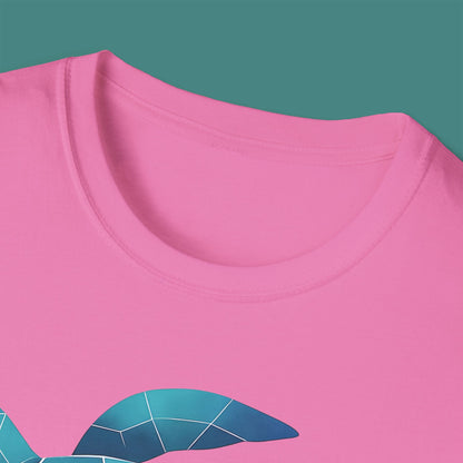 Geometric Polygon Turtle Unisex T-Shirt