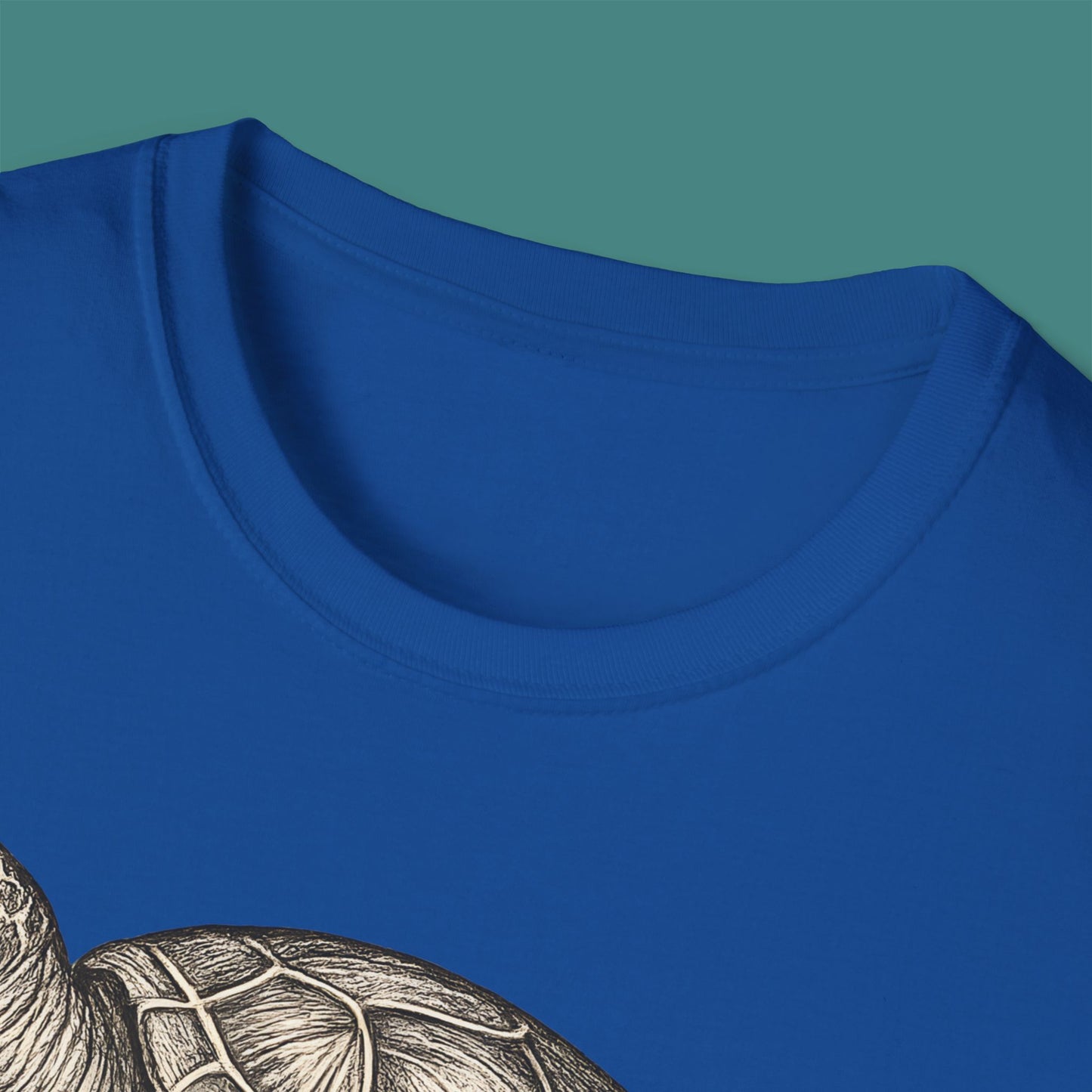 Vintage Etching Turtle Unisex T-Shirt