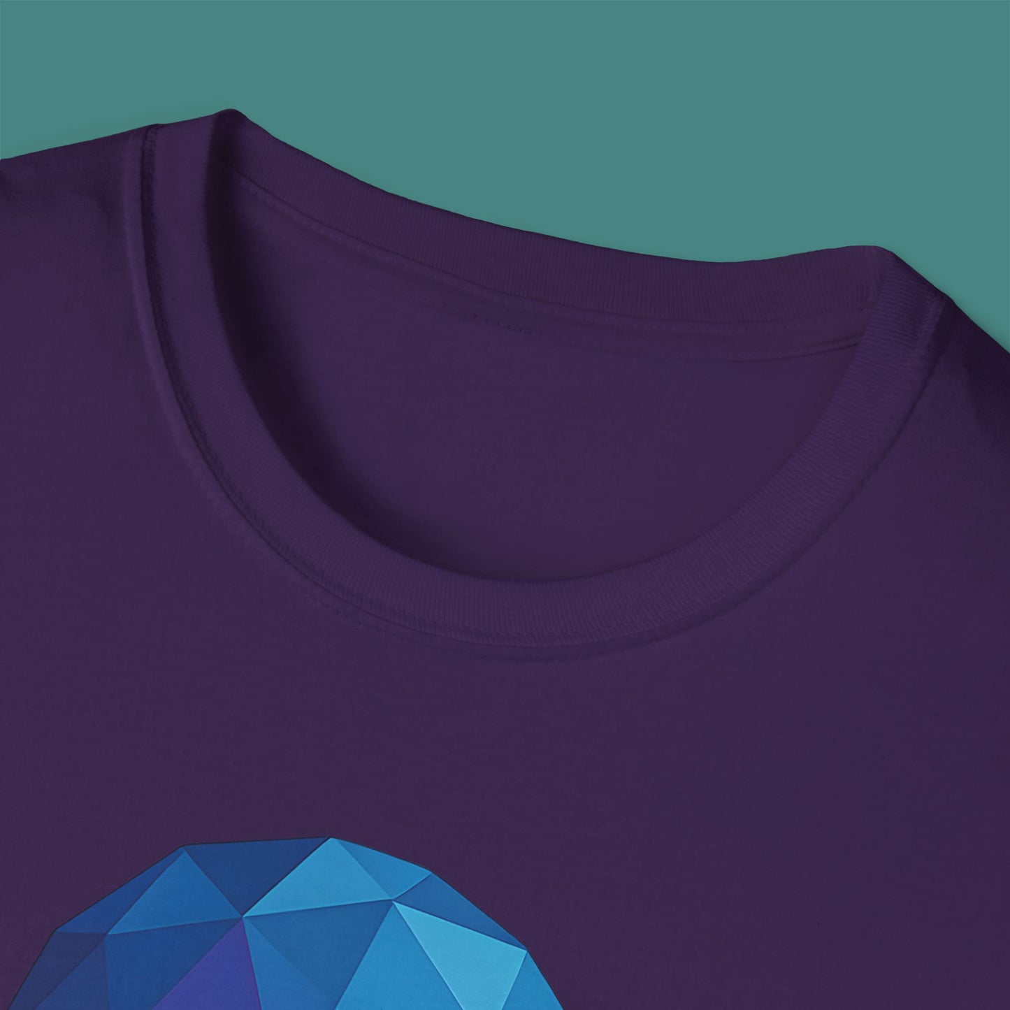 Geometric Polygon Jellyfish Unisex T-Shirt
