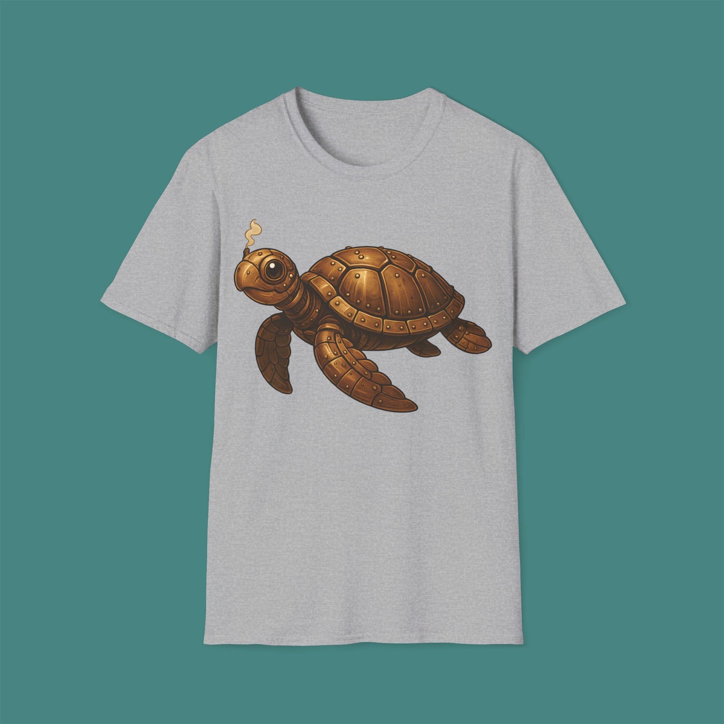 Steampunk Mechanical Turtle Unisex T-Shirt