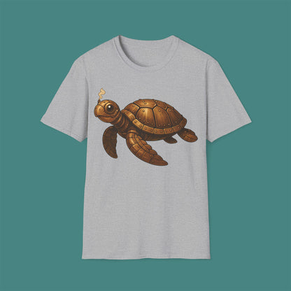 Steampunk Mechanical Turtle Unisex T-Shirt