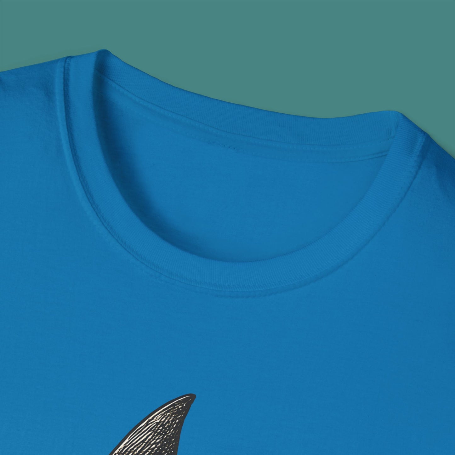 Vintage Etching Shark Unisex T-Shirt