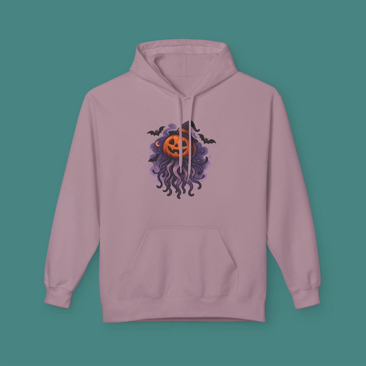 Halloween Jellyfish Fleece Unisex Hoodie