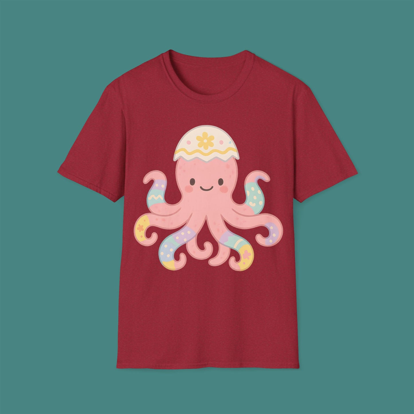 Easter Octopus Unisex T-Shirt