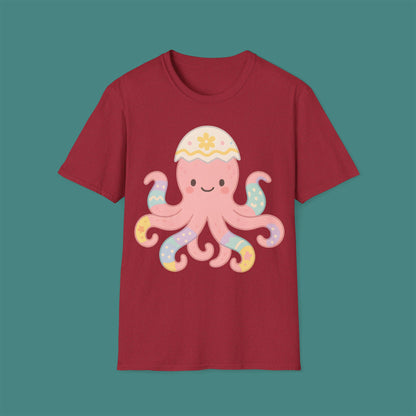 Easter Octopus Unisex T-Shirt