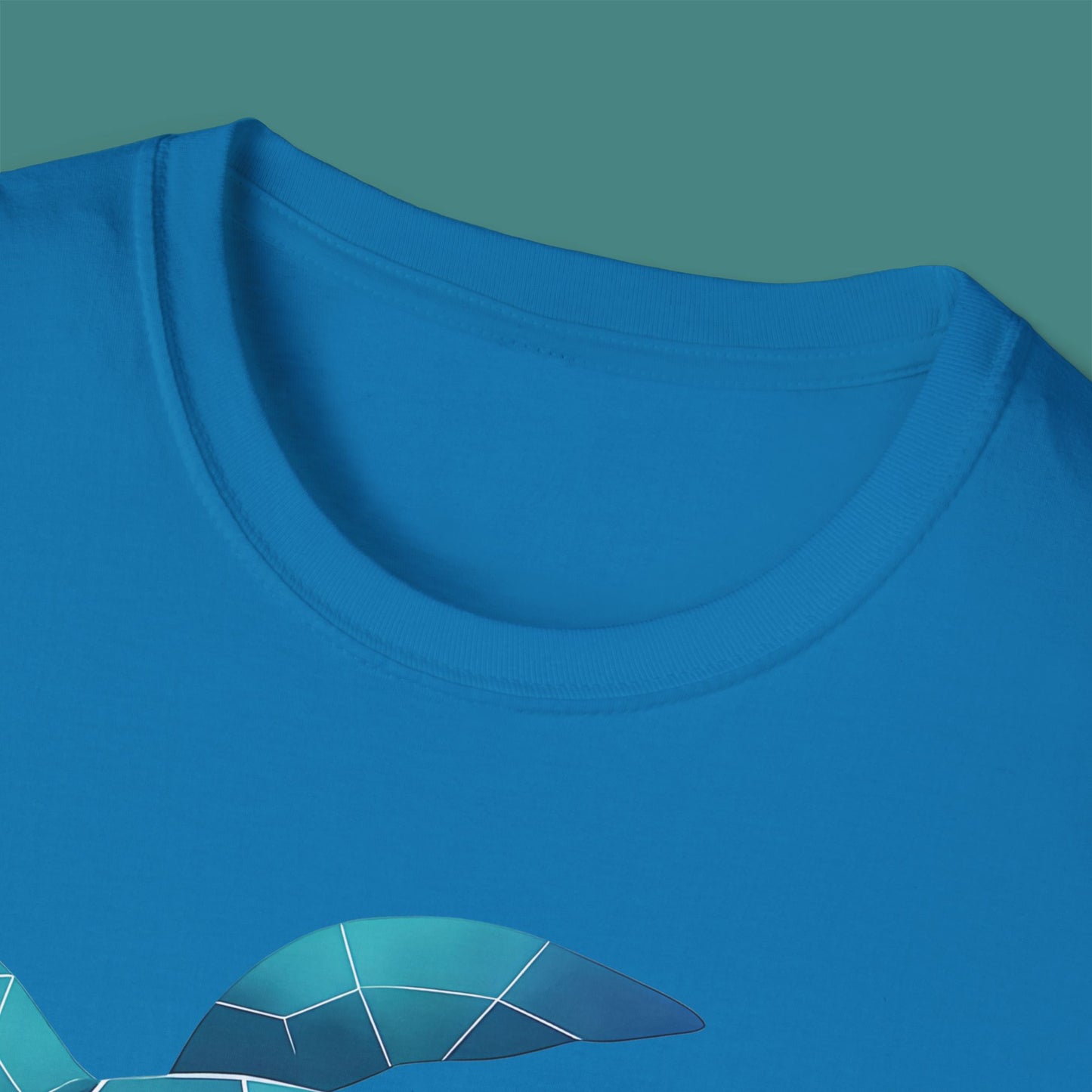 Geometric Polygon Turtle Unisex T-Shirt