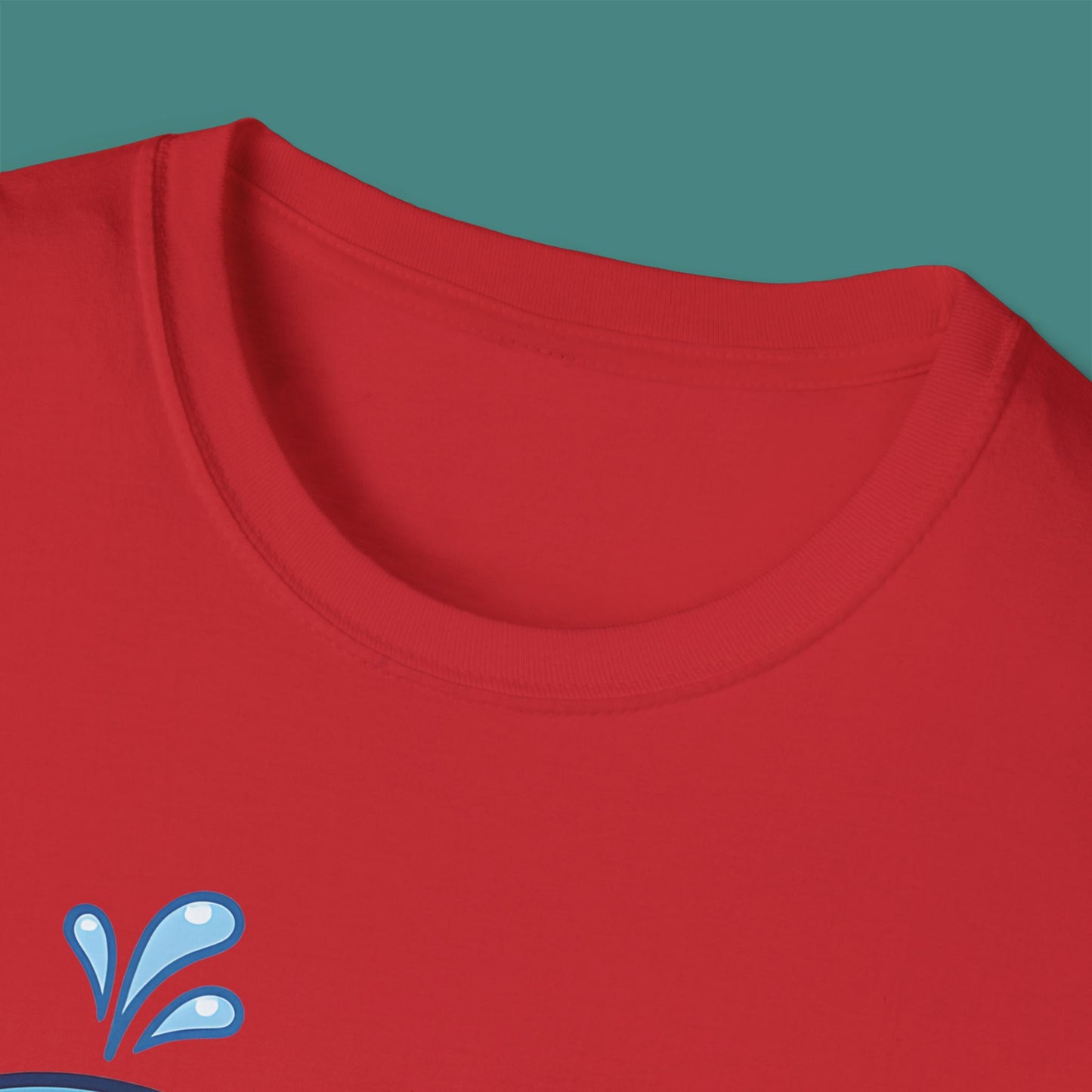 Cartoon Cute Whale Unisex T-Shirt
