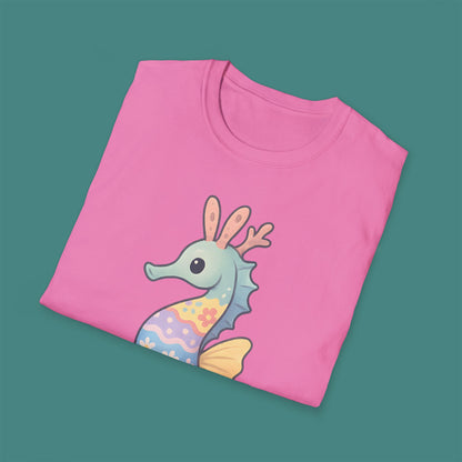 Easter Seahorse Unisex T-Shirt