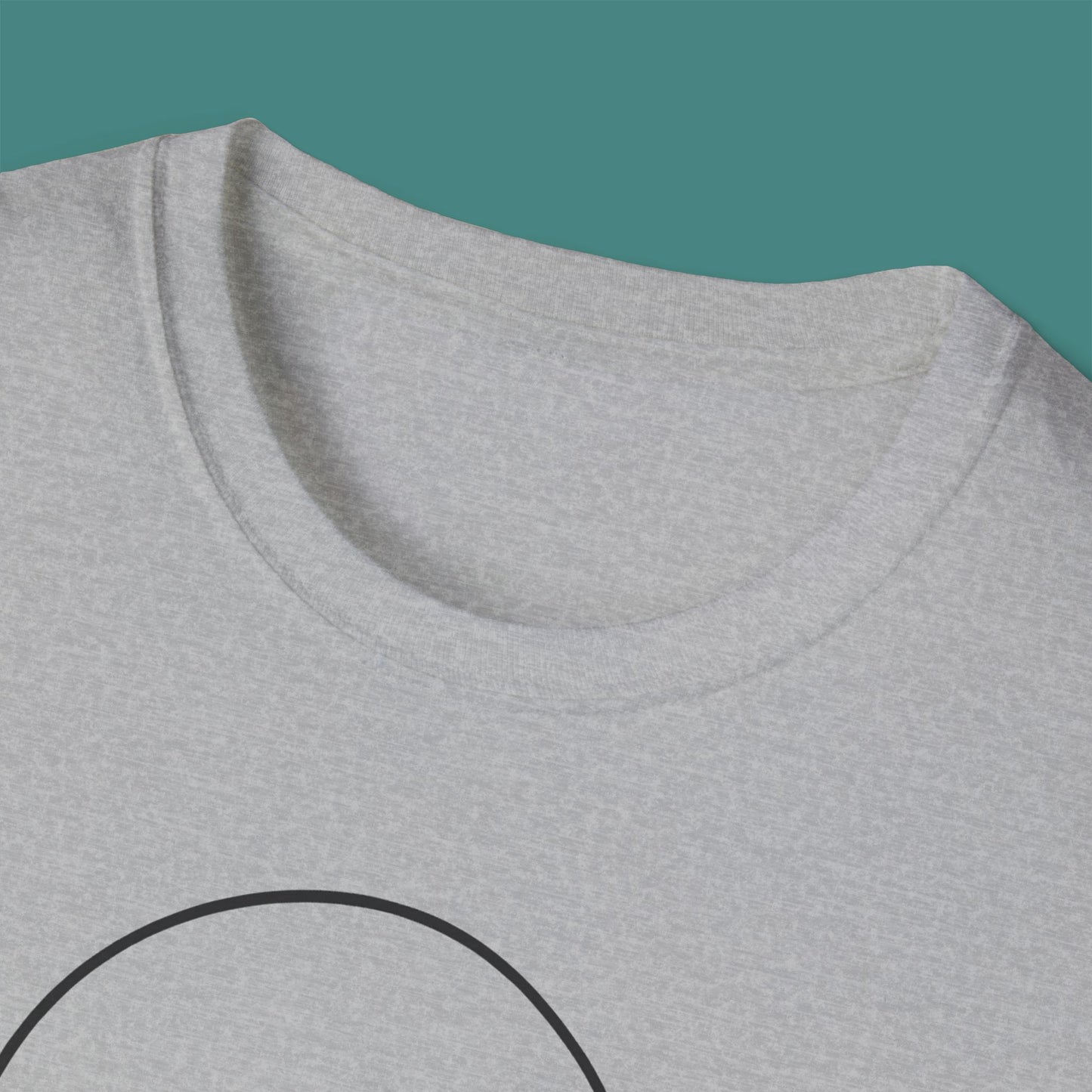 Minimalist Line Art Jellyfish Unisex T-Shirt