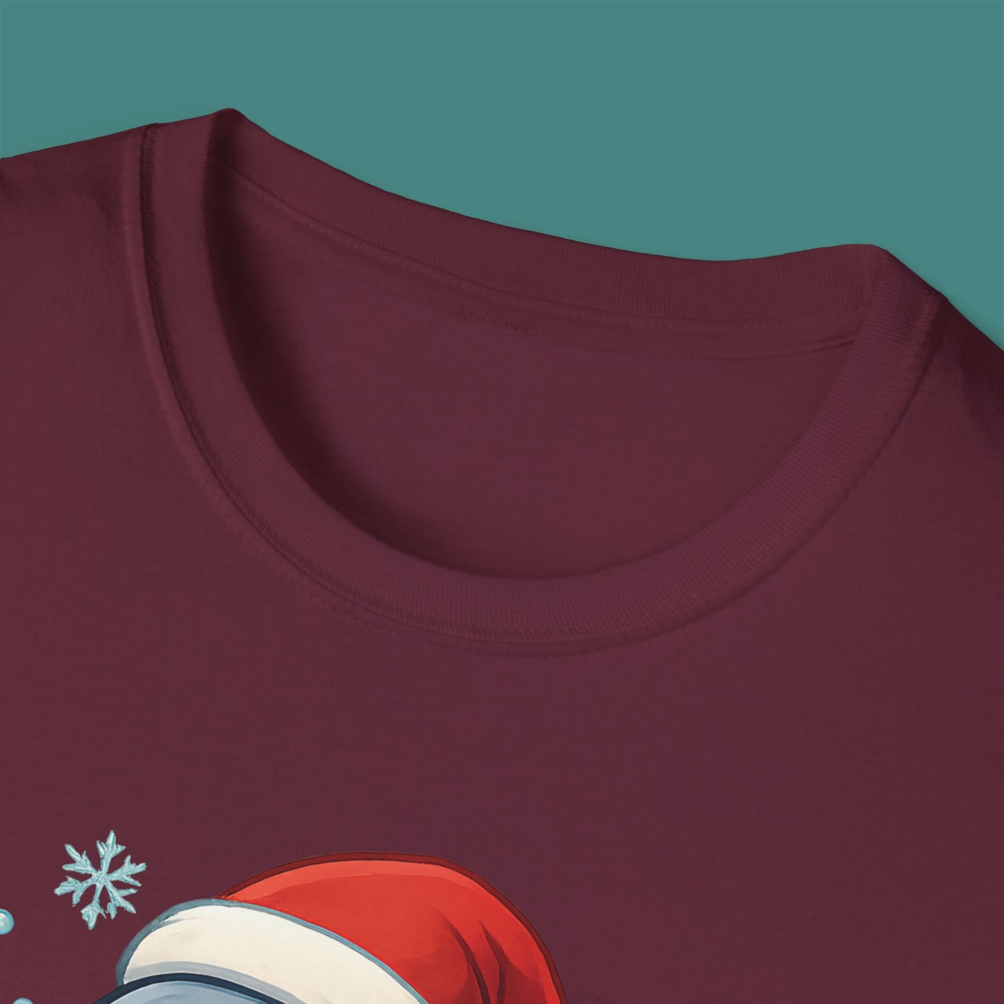 Christmas Dolphin Unisex T-Shirt