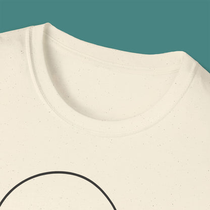 Minimalist Line Art Jellyfish Unisex T-Shirt