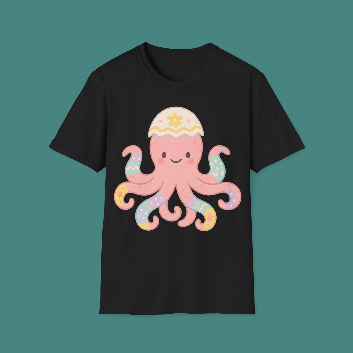 Easter Octopus Unisex T-Shirt
