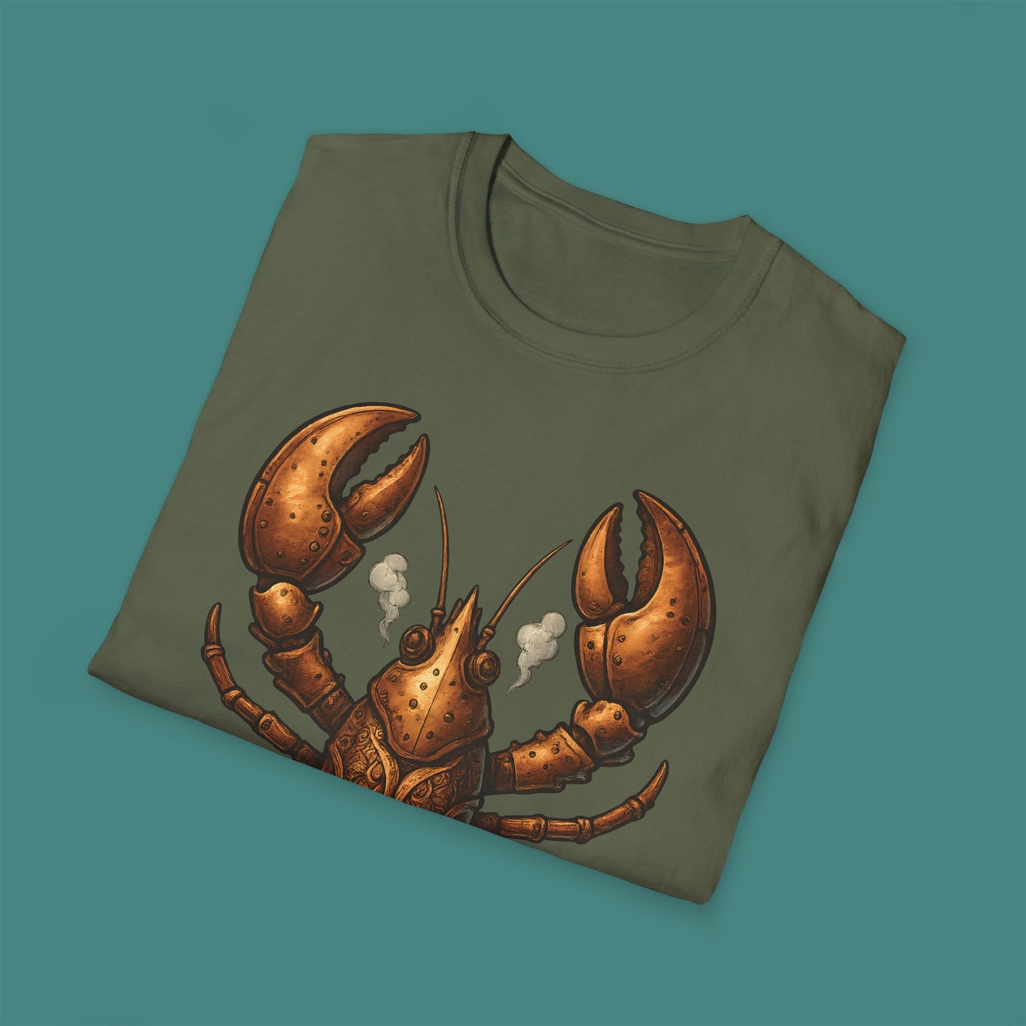 Steampunk Mechanical Lobster Unisex T-Shirt