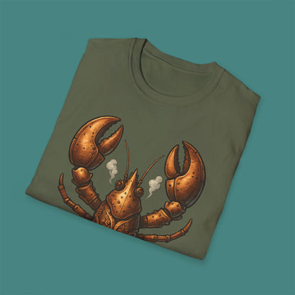 Steampunk Mechanical Lobster Unisex T-Shirt