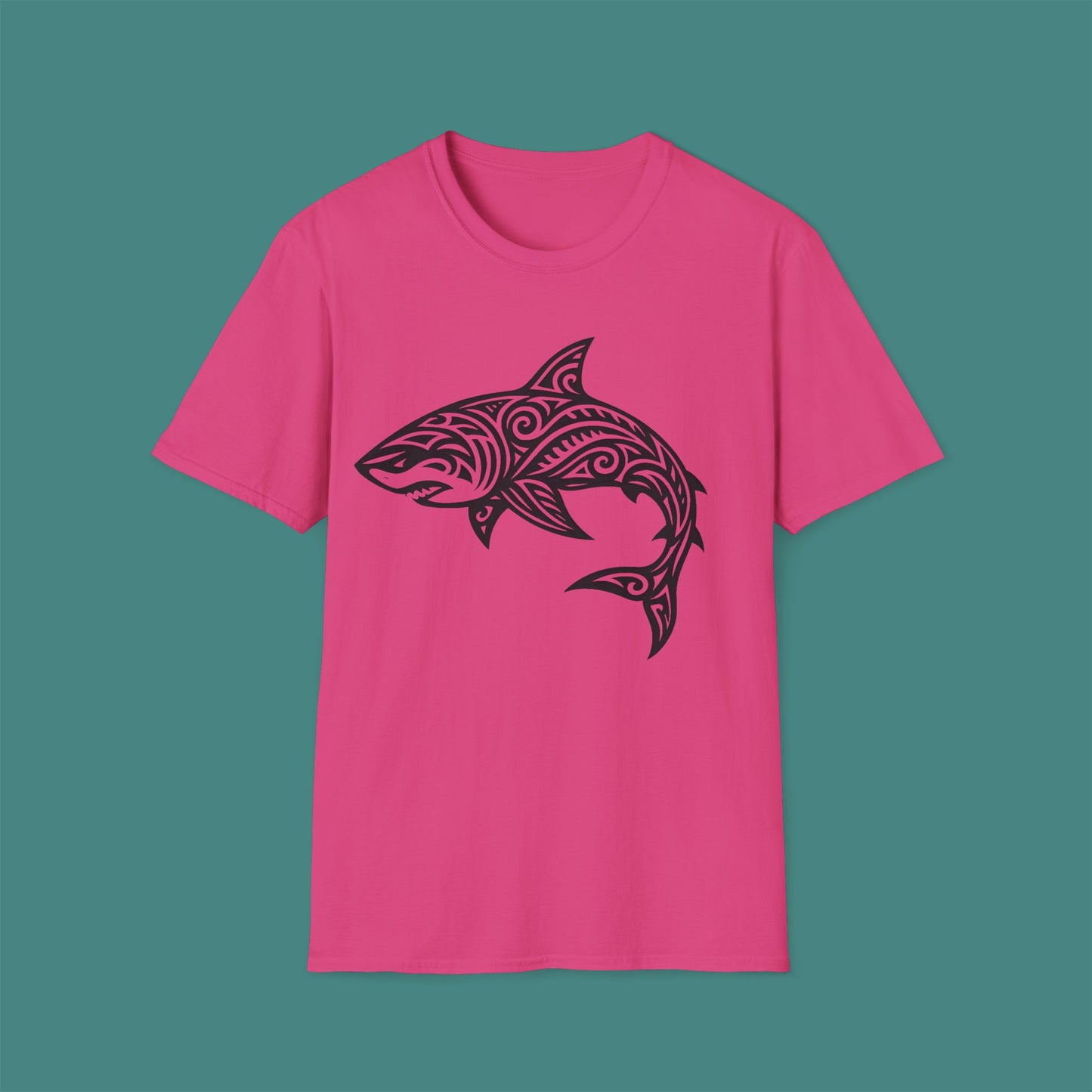 Tribal Tattoo Shark Unisex T-Shirt