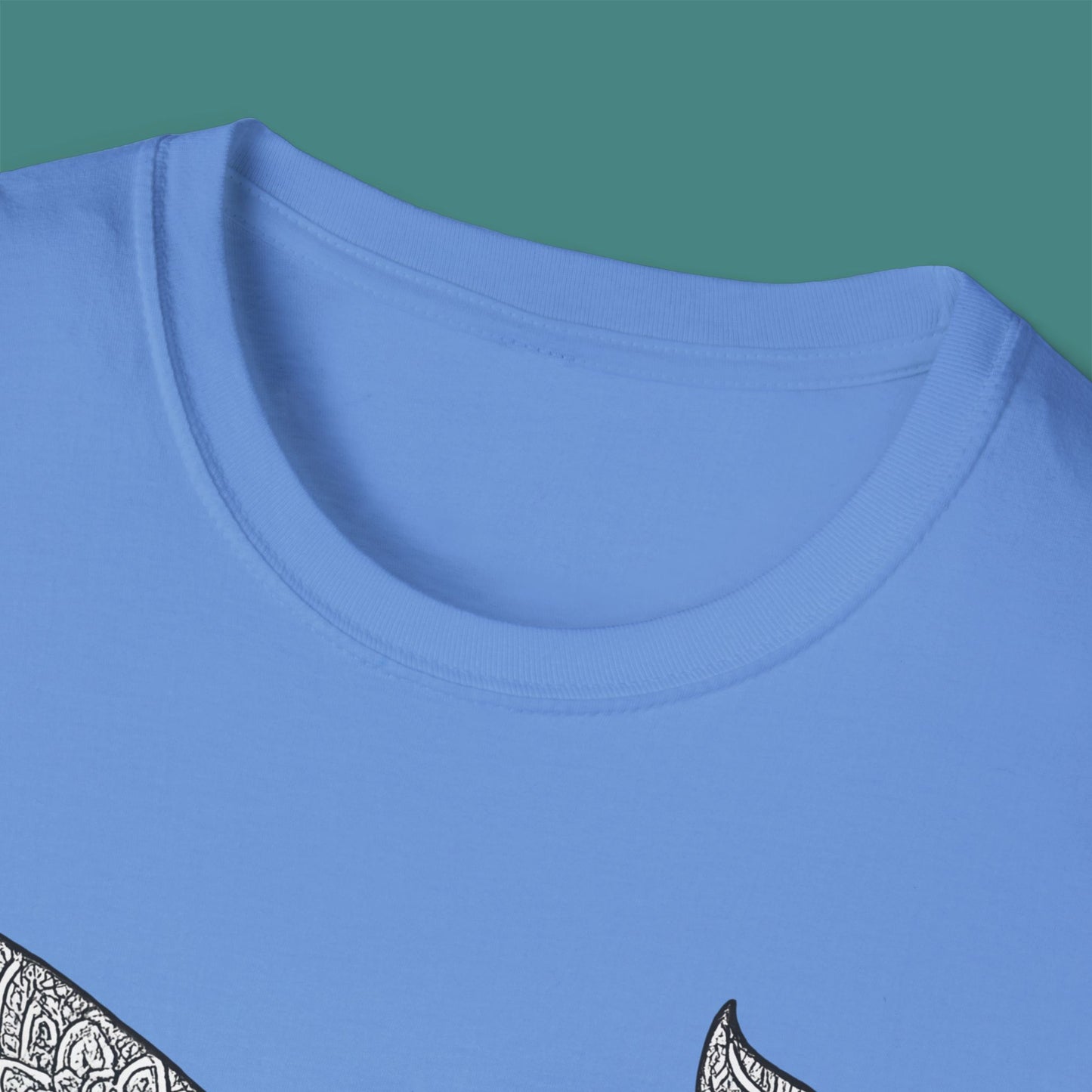 Intricate Mandala Whale Unisex T-Shirt