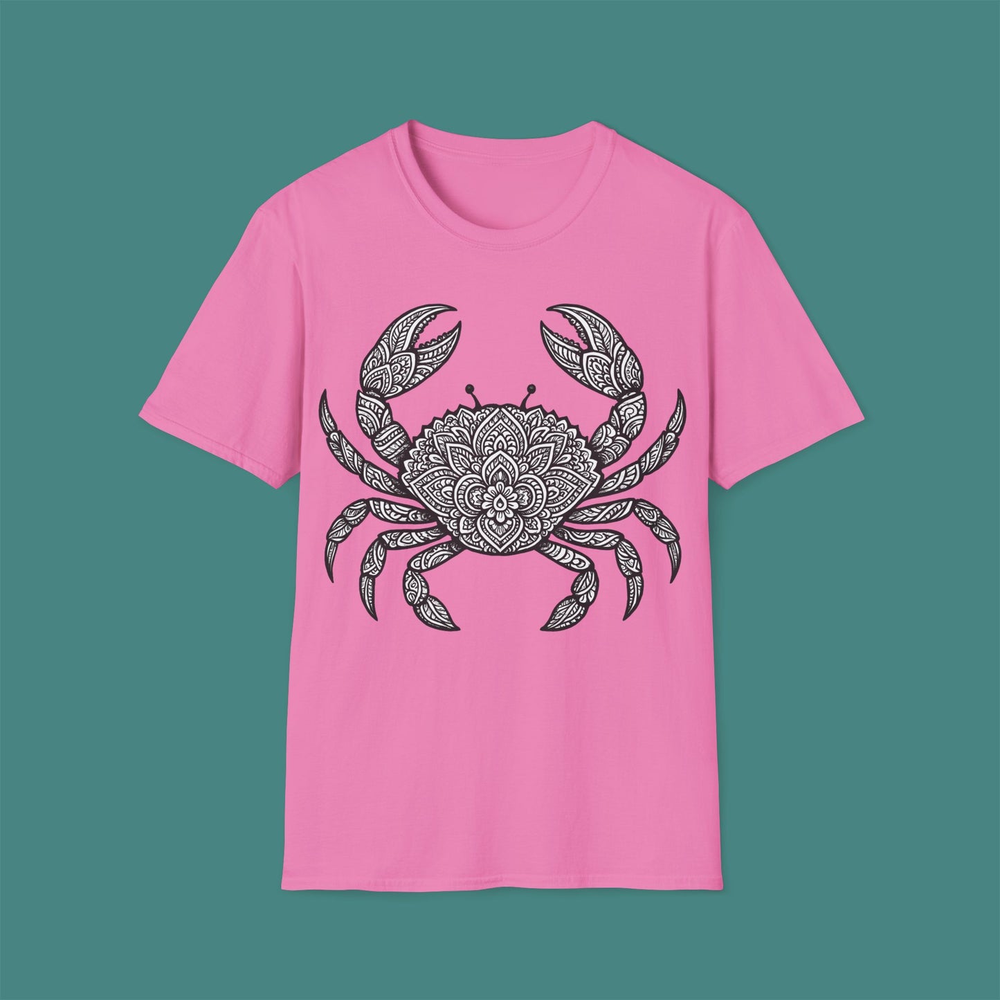 Intricate Mandala Crab Unisex T-Shirt