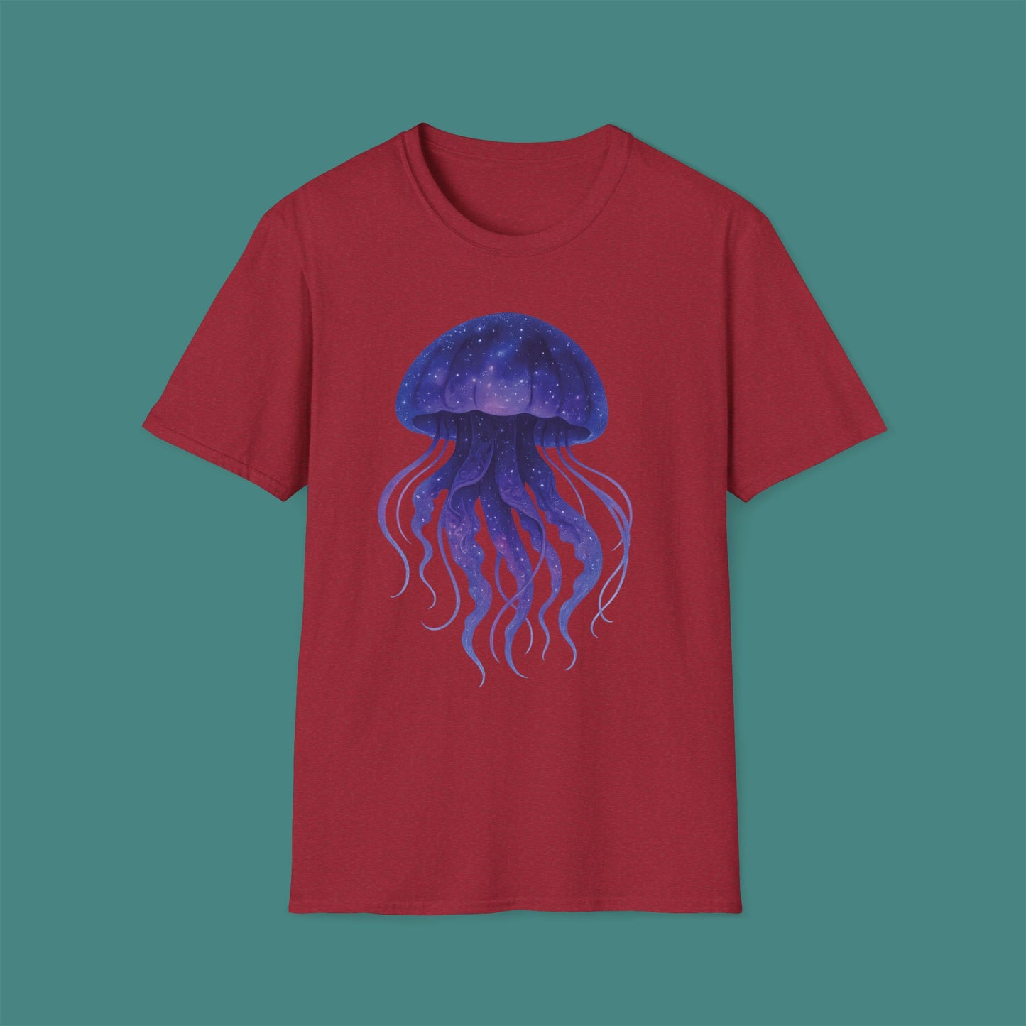 Cosmic Galaxy Jellyfish Unisex T-Shirt