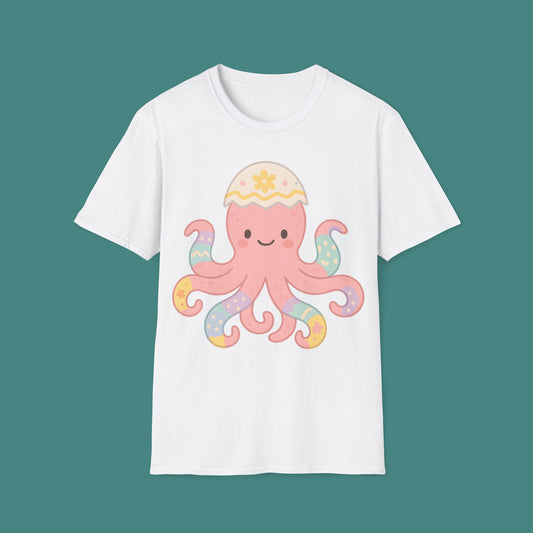 Easter Octopus Unisex T-Shirt