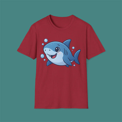 Cartoon Cute Shark Unisex T-Shirt