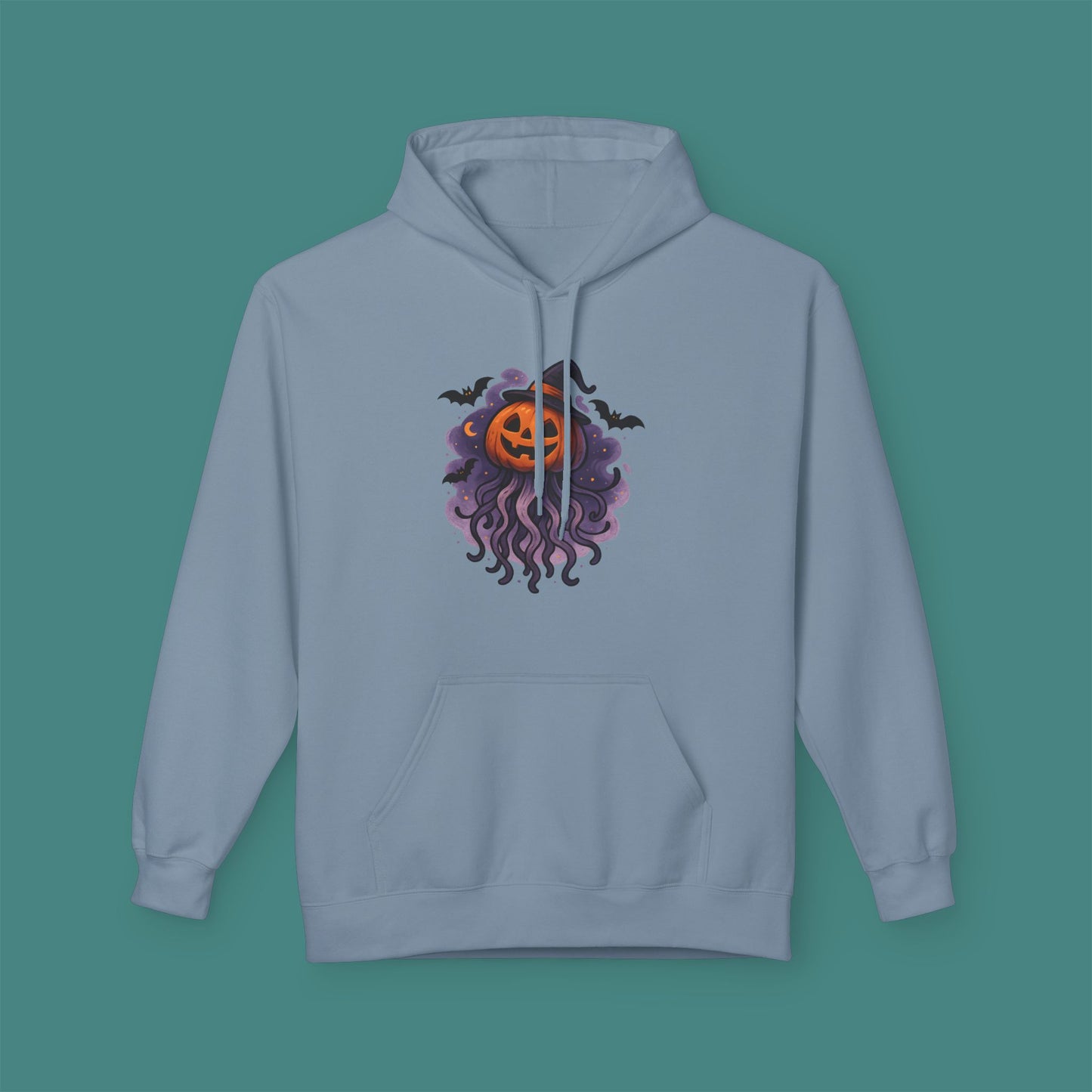 Halloween Jellyfish Fleece Unisex Hoodie