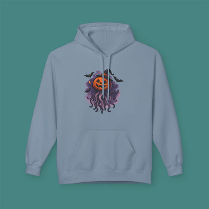 Halloween Jellyfish Fleece Unisex Hoodie