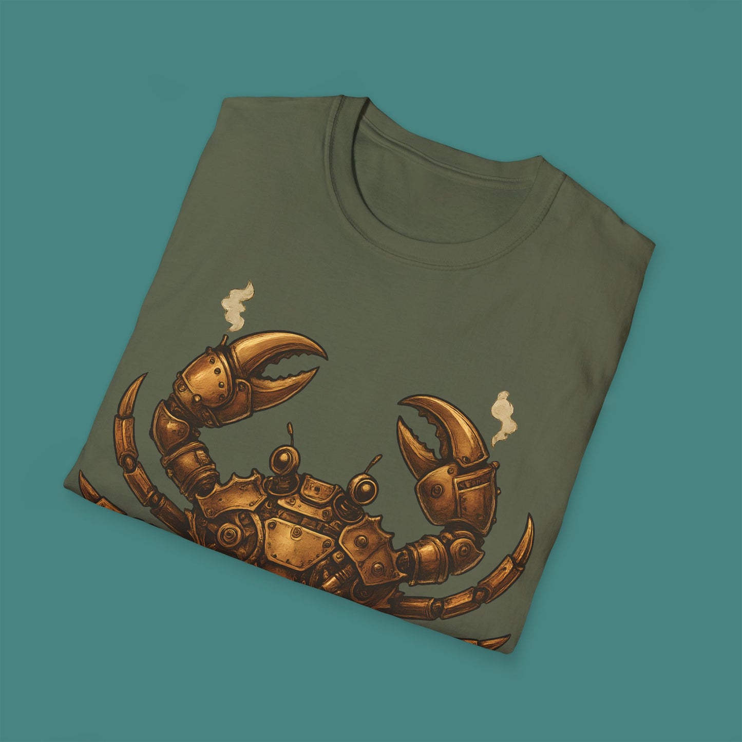 Steampunk Mechanical Crab Unisex T-Shirt