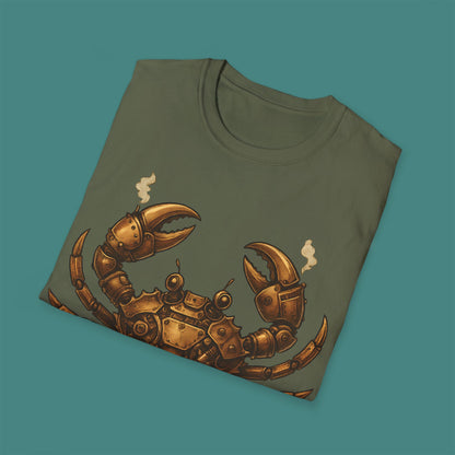 Steampunk Mechanical Crab Unisex T-Shirt