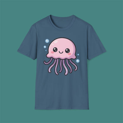 Cartoon Cute Jellyfish Unisex T-Shirt
