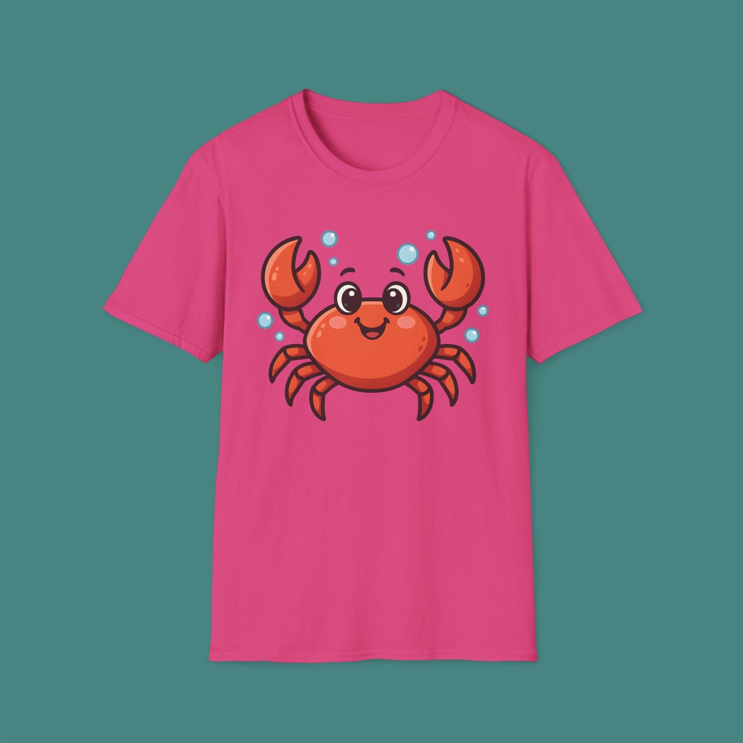 Cartoon Cute Crab Unisex T-Shirt