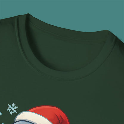 Christmas Dolphin Unisex T-Shirt
