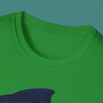Cosmic Galaxy Fish Unisex T-Shirt