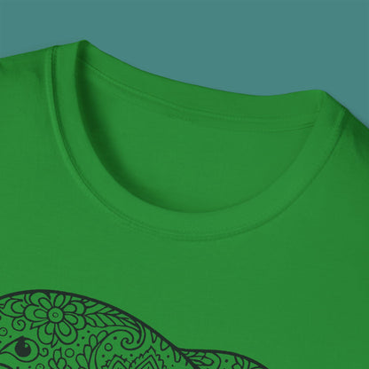 Intricate Mandala Dolphin Unisex T-Shirt