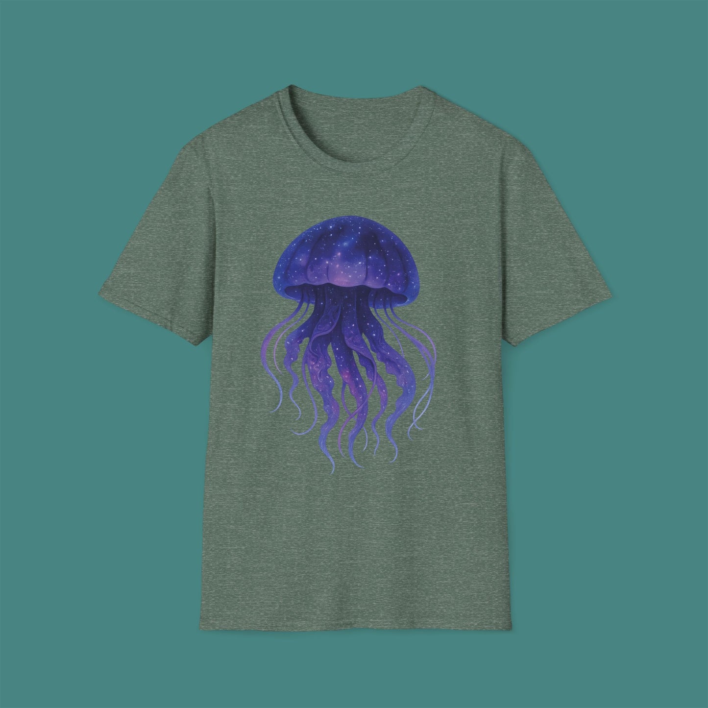 Cosmic Galaxy Jellyfish Unisex T-Shirt