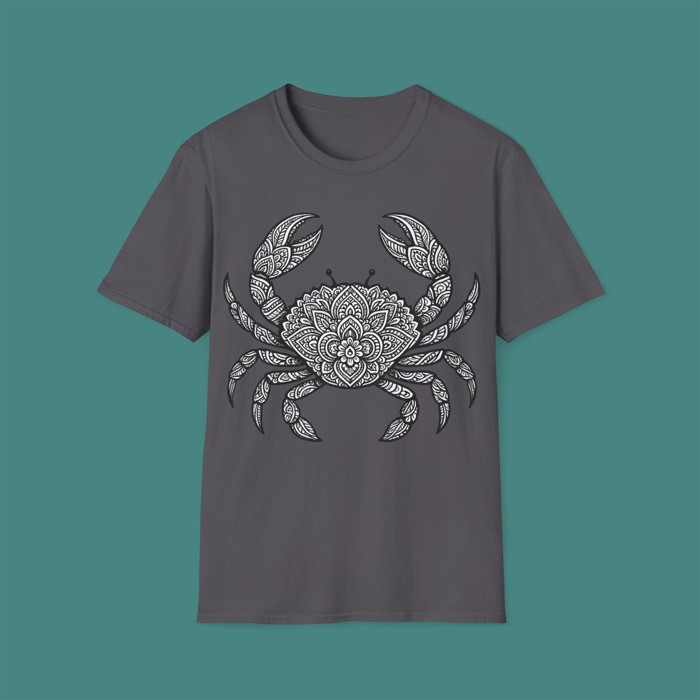 Intricate Mandala Crab Unisex T-Shirt