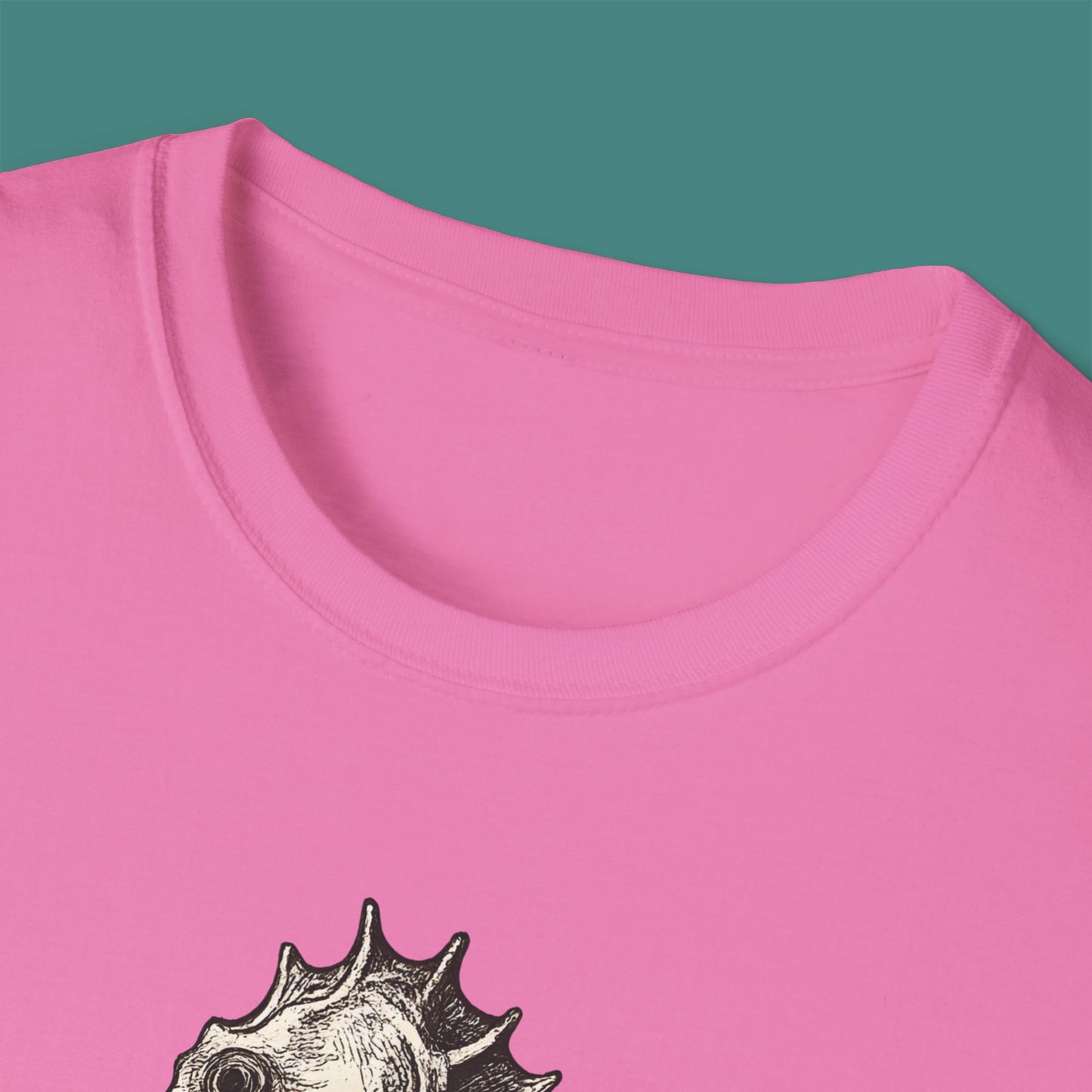Vintage Etching Seahorse Unisex T-Shirt