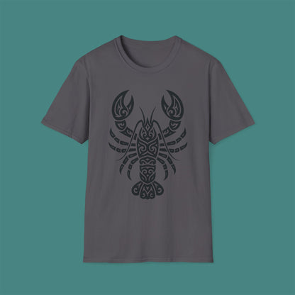 Tribal Tattoo Lobster Unisex T-Shirt