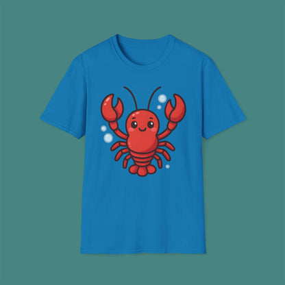 Cartoon Cute Lobster Unisex T-Shirt