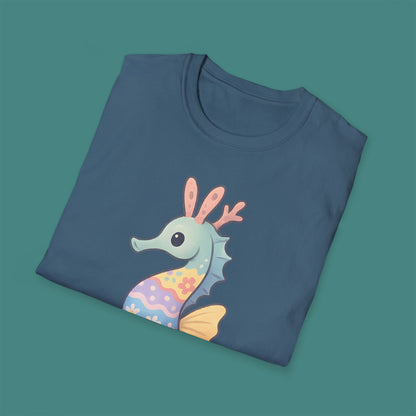 Easter Seahorse Unisex T-Shirt