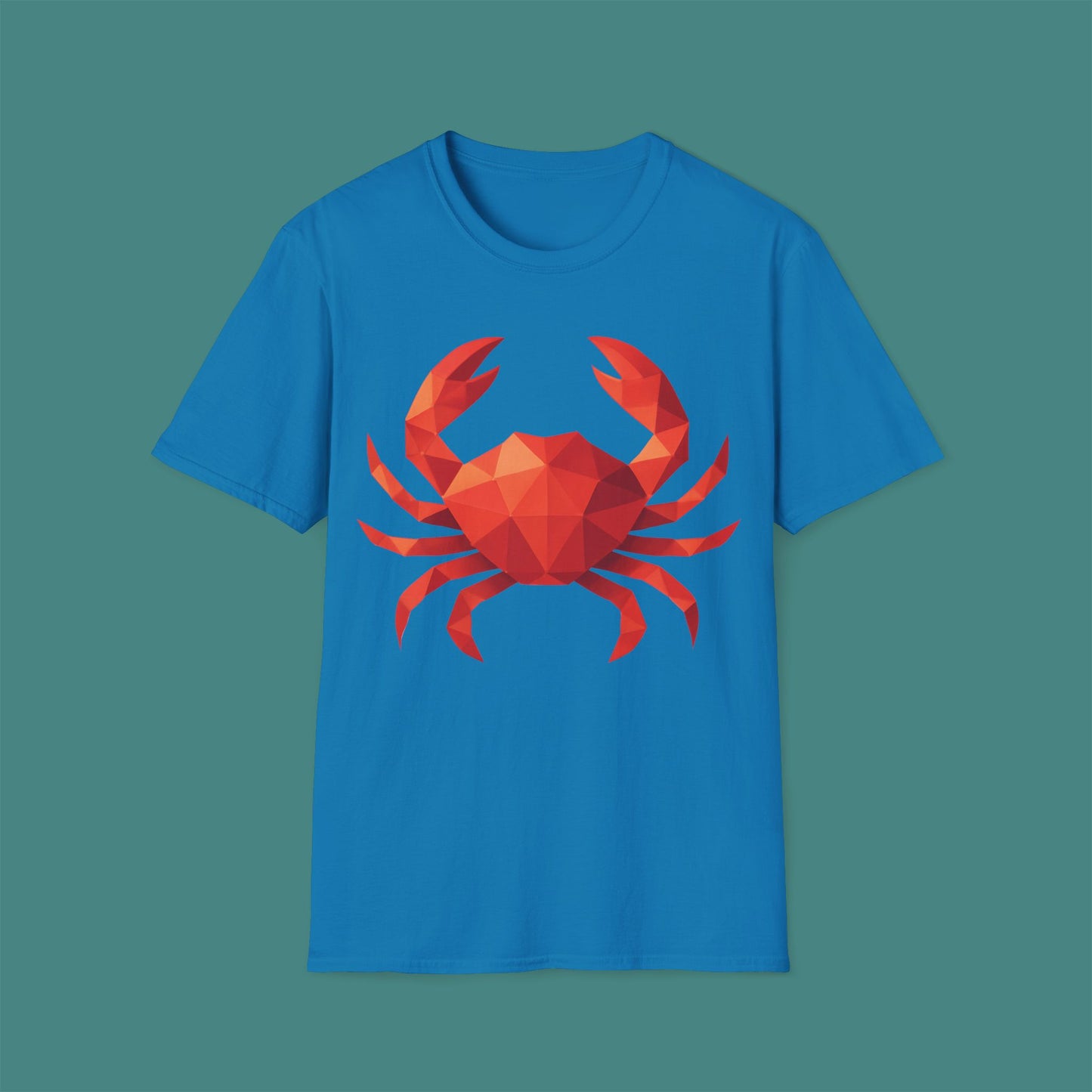 Geometric Polygon Crab Unisex T-Shirt