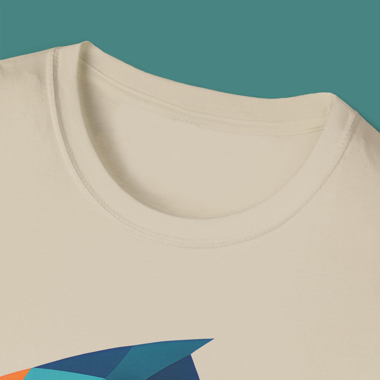 Geometric Polygon Fish Unisex T-Shirt