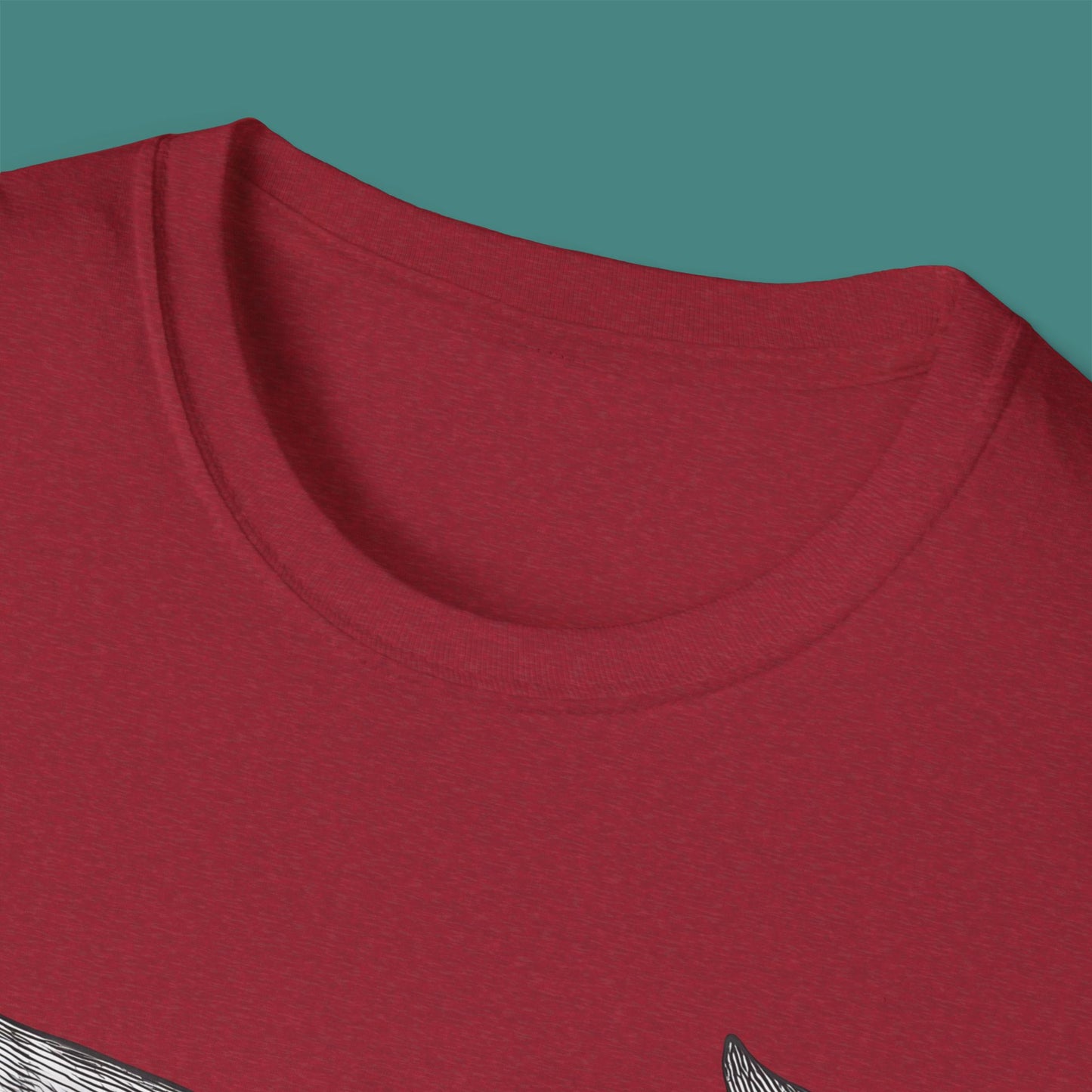 Vintage Etching Whale Unisex T-Shirt