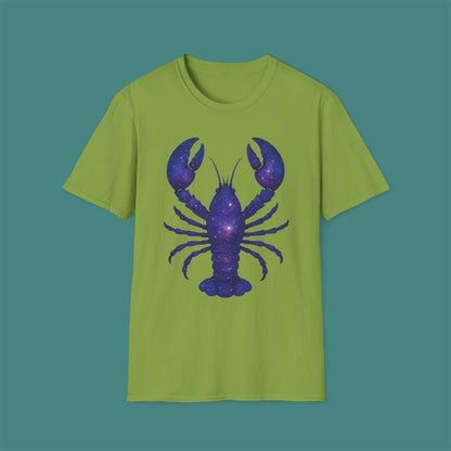 Cosmic Galaxy Lobster Unisex T-Shirt
