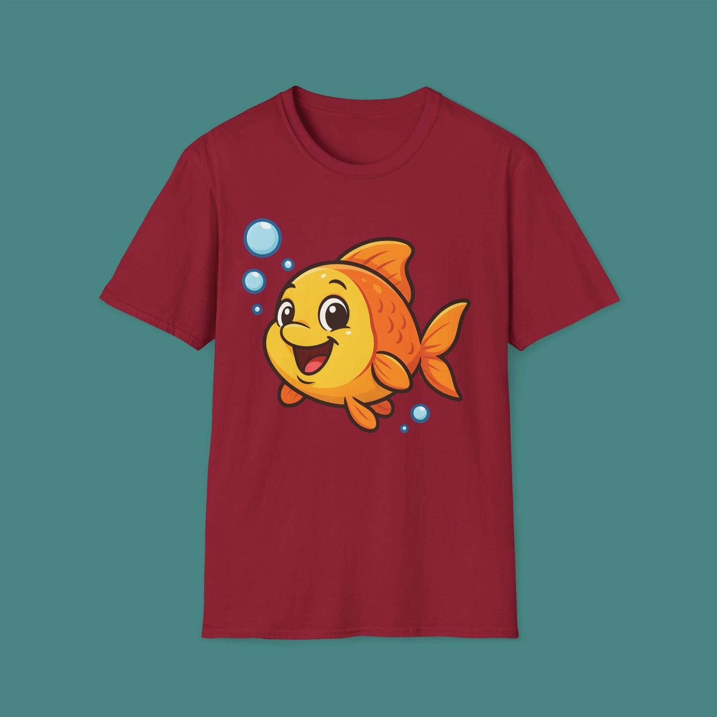 Cartoon Cute Fish Unisex T-Shirt