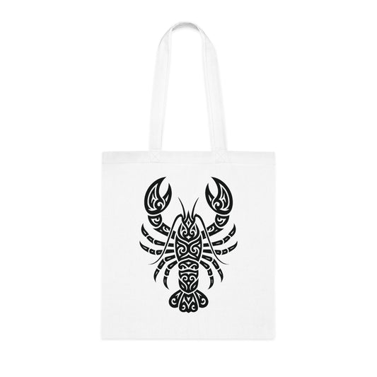 Tribal Tattoo Lobster Tote Bag