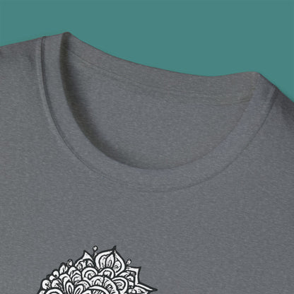 Intricate Mandala Seahorse Unisex T-Shirt