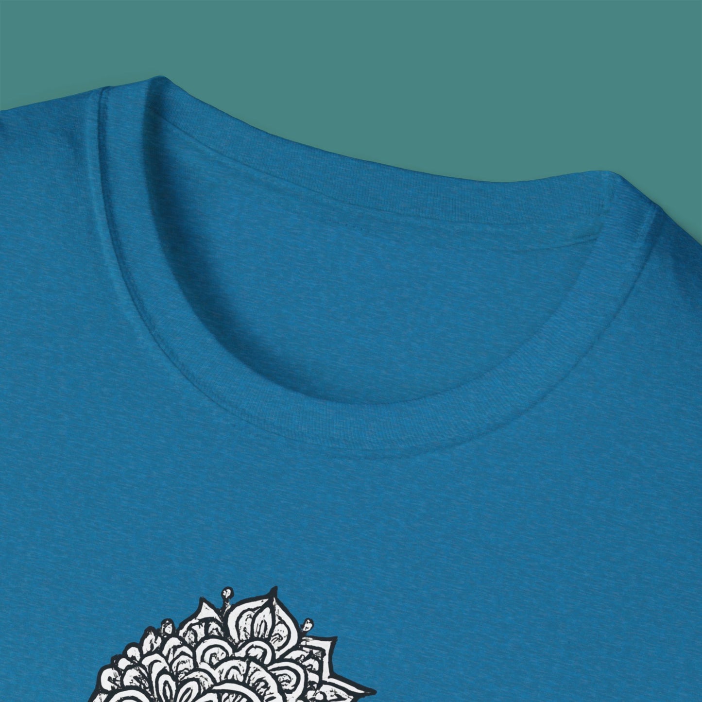 Intricate Mandala Seahorse Unisex T-Shirt