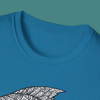 Intricate Mandala Fish Unisex T-Shirt