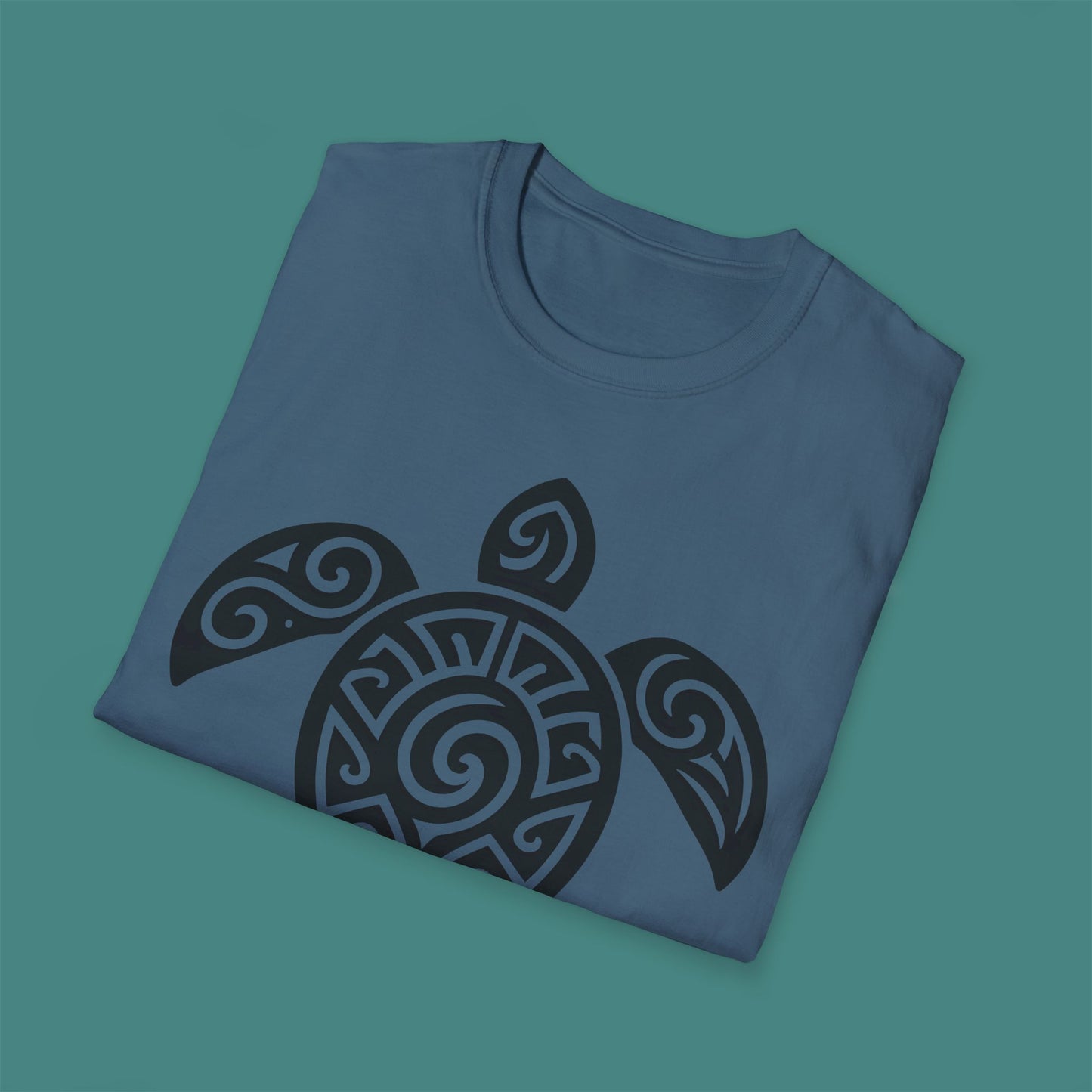 Tribal Tattoo Turtle Unisex T-Shirt