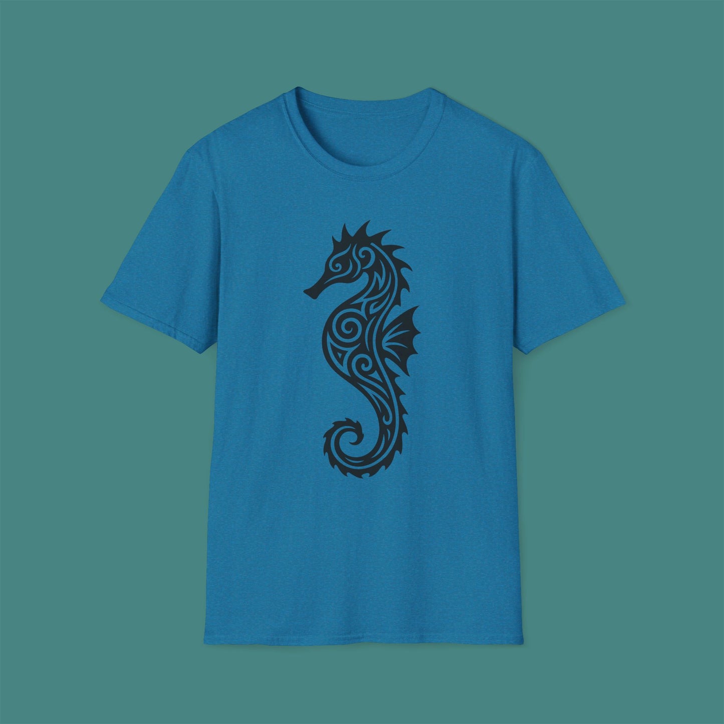 Tribal Tattoo Seahorse Unisex T-Shirt